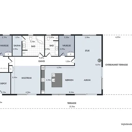 Stunning In With 3 Bedrooms And Internet Prázdninový dům Ebeltoft